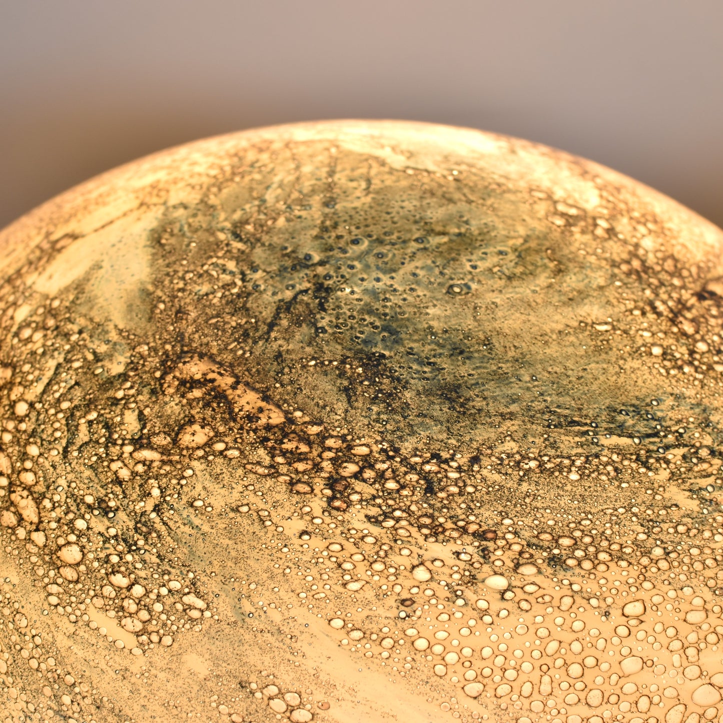 Sand & Sea Glass Lamp - Pebble