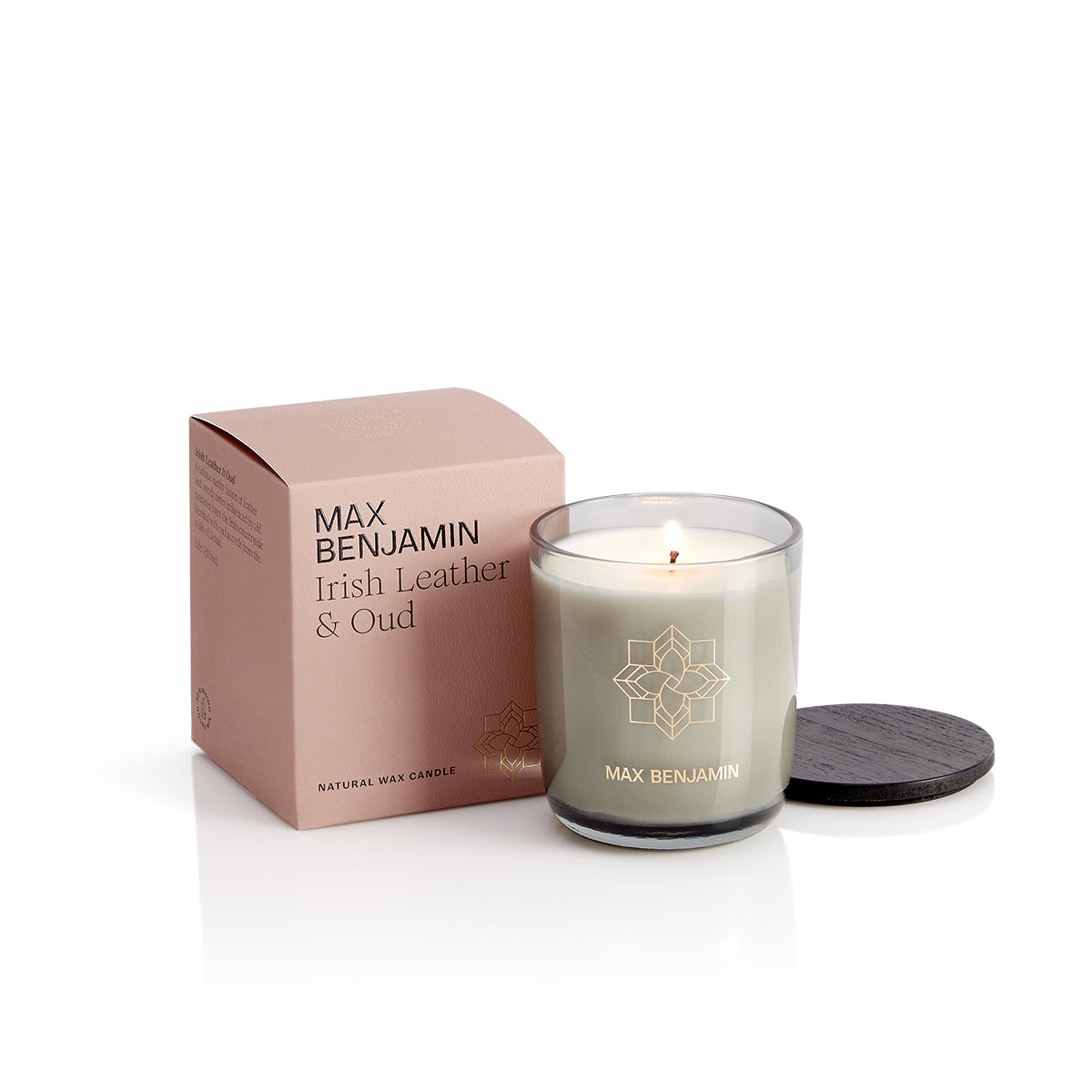 Irish Leather and Oud Candle - Max Benjamin