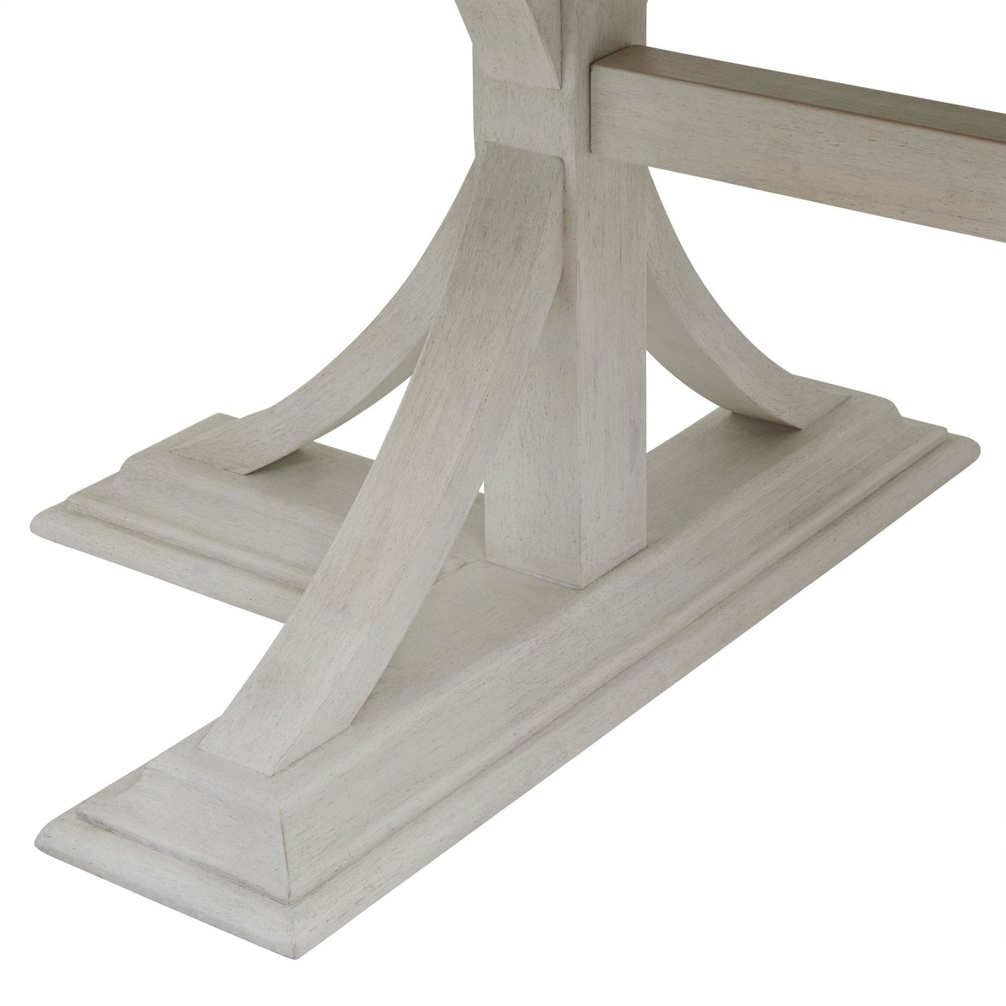 Bowed Leg Rectangular Dining Table