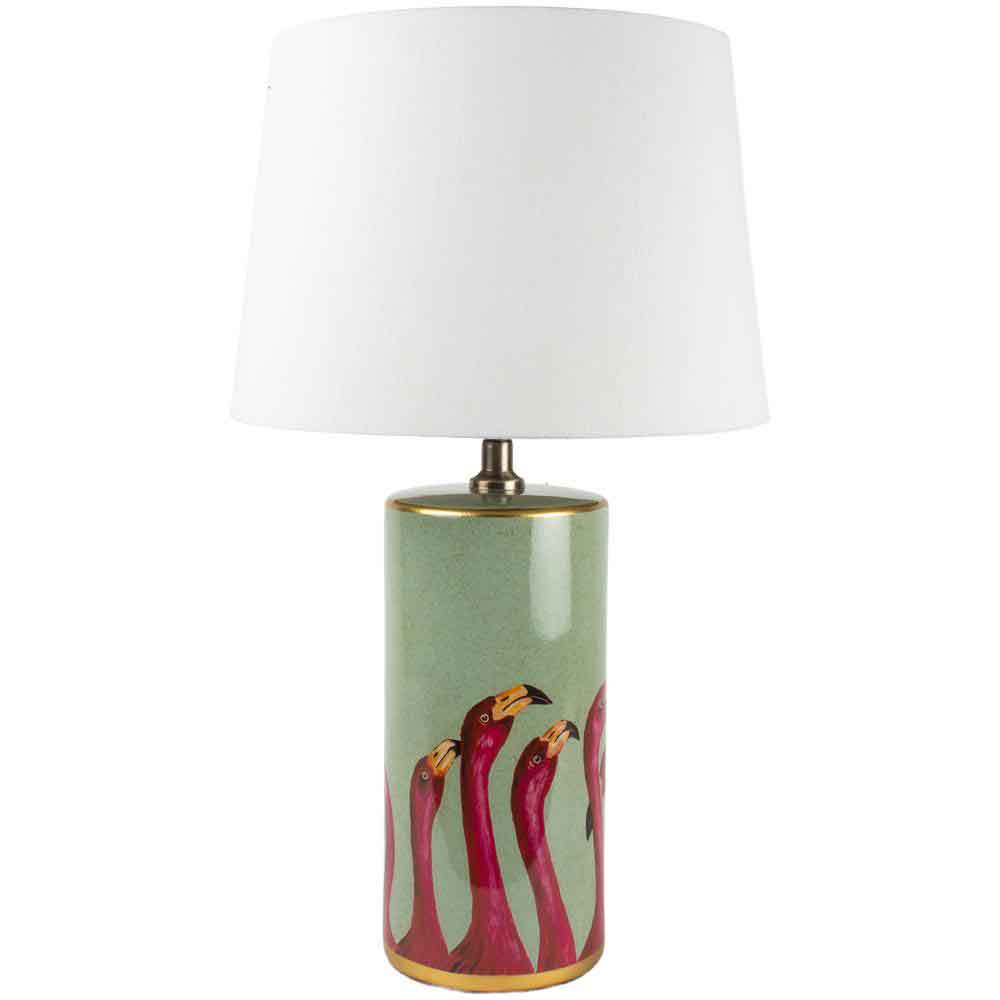 Flamingo Table Lamp With Shade