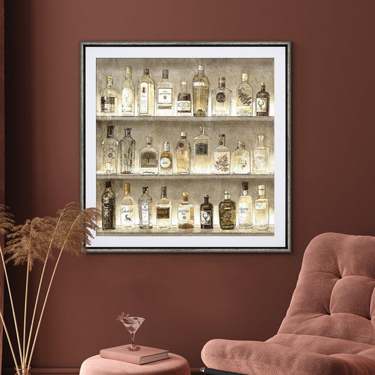 Gin Lover 3D Framed Print