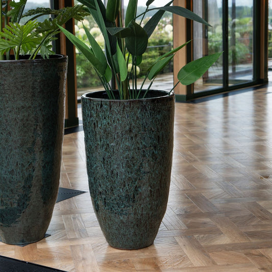 Iberico Planter - Large - Greens & Browns