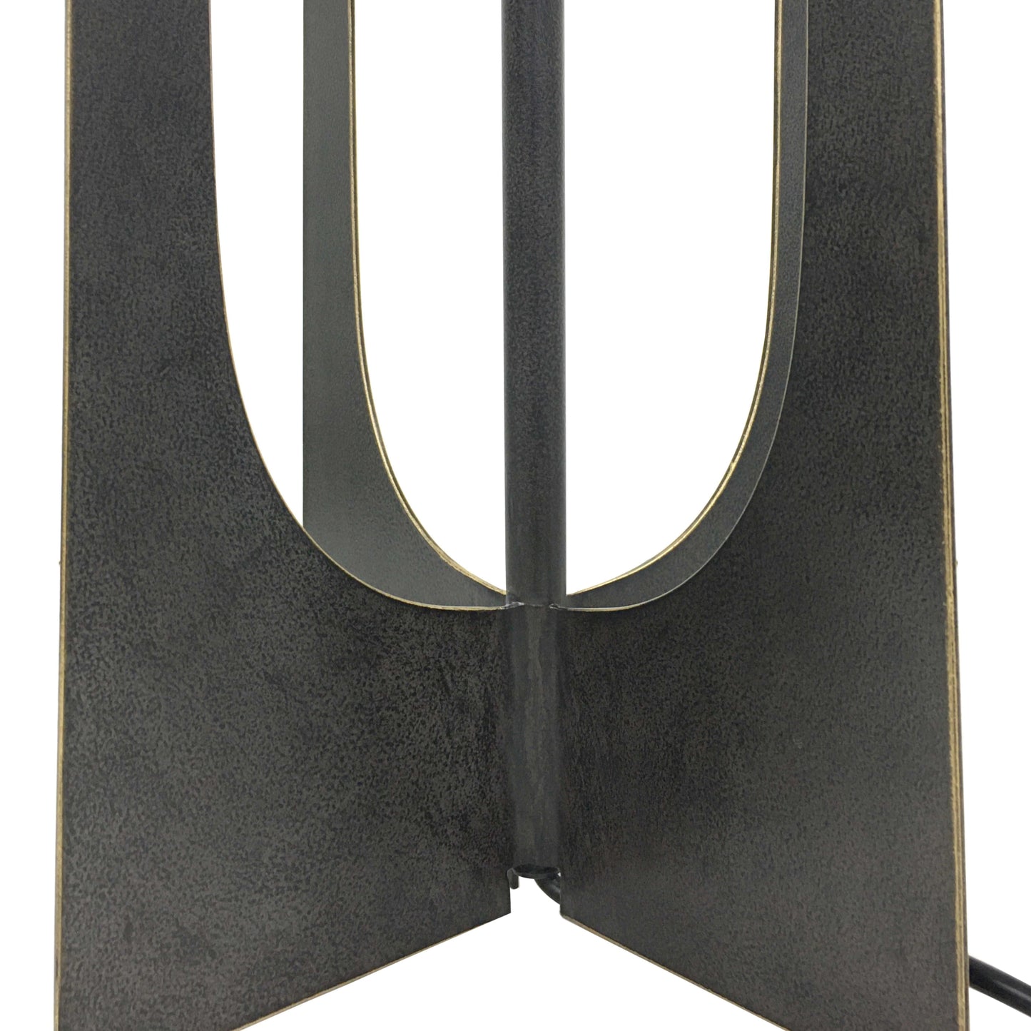 Hammered Iron Table Lamp