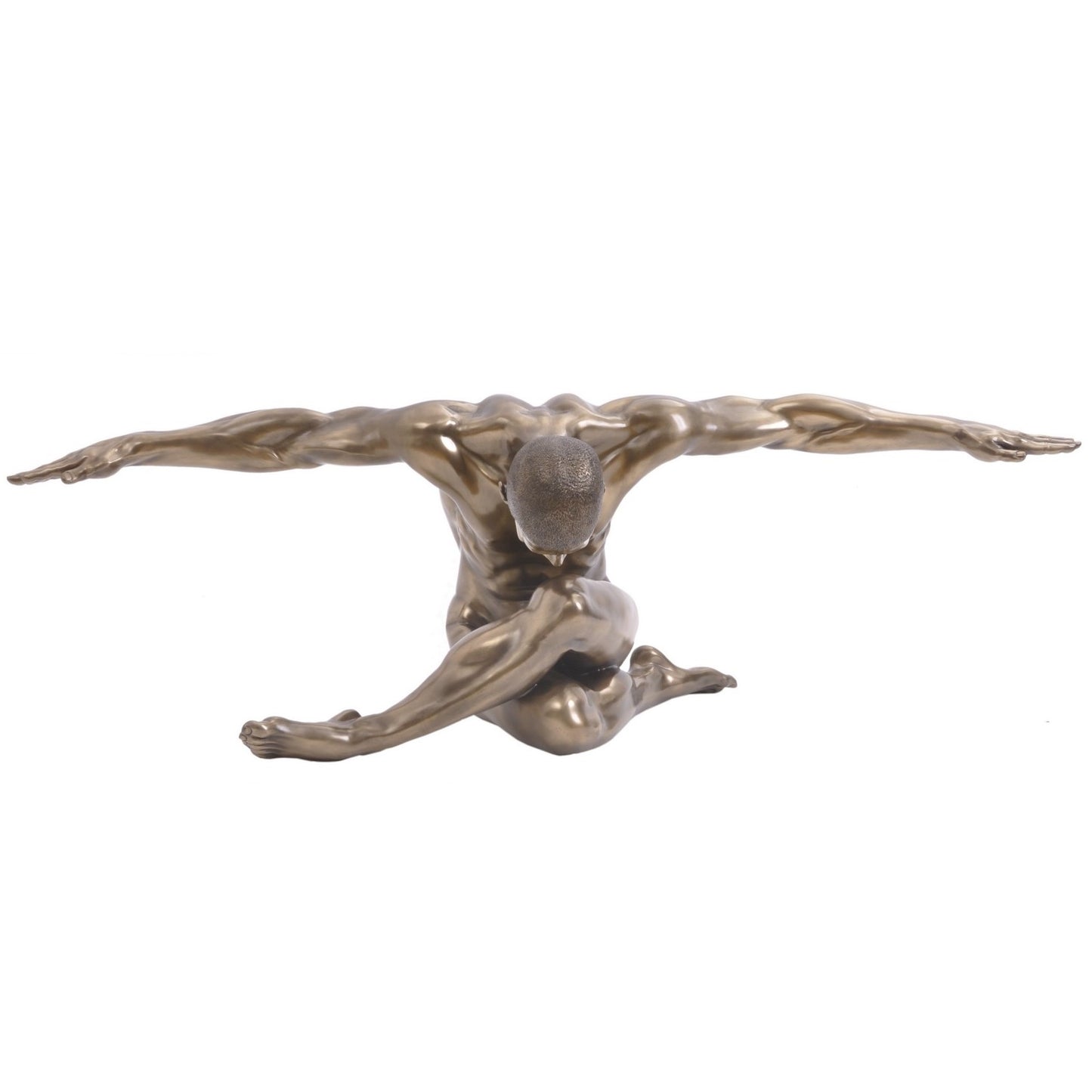 Meditating Man - Male Sculpture - XL