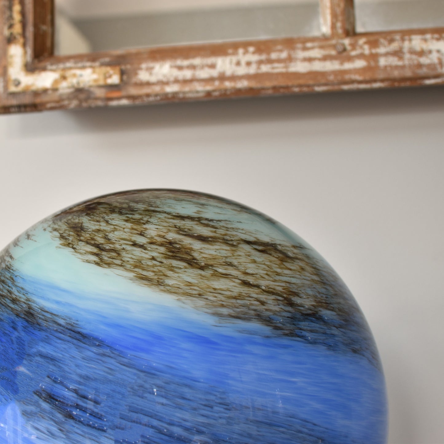 Northern Lights Glass Lamp - Sphere Large