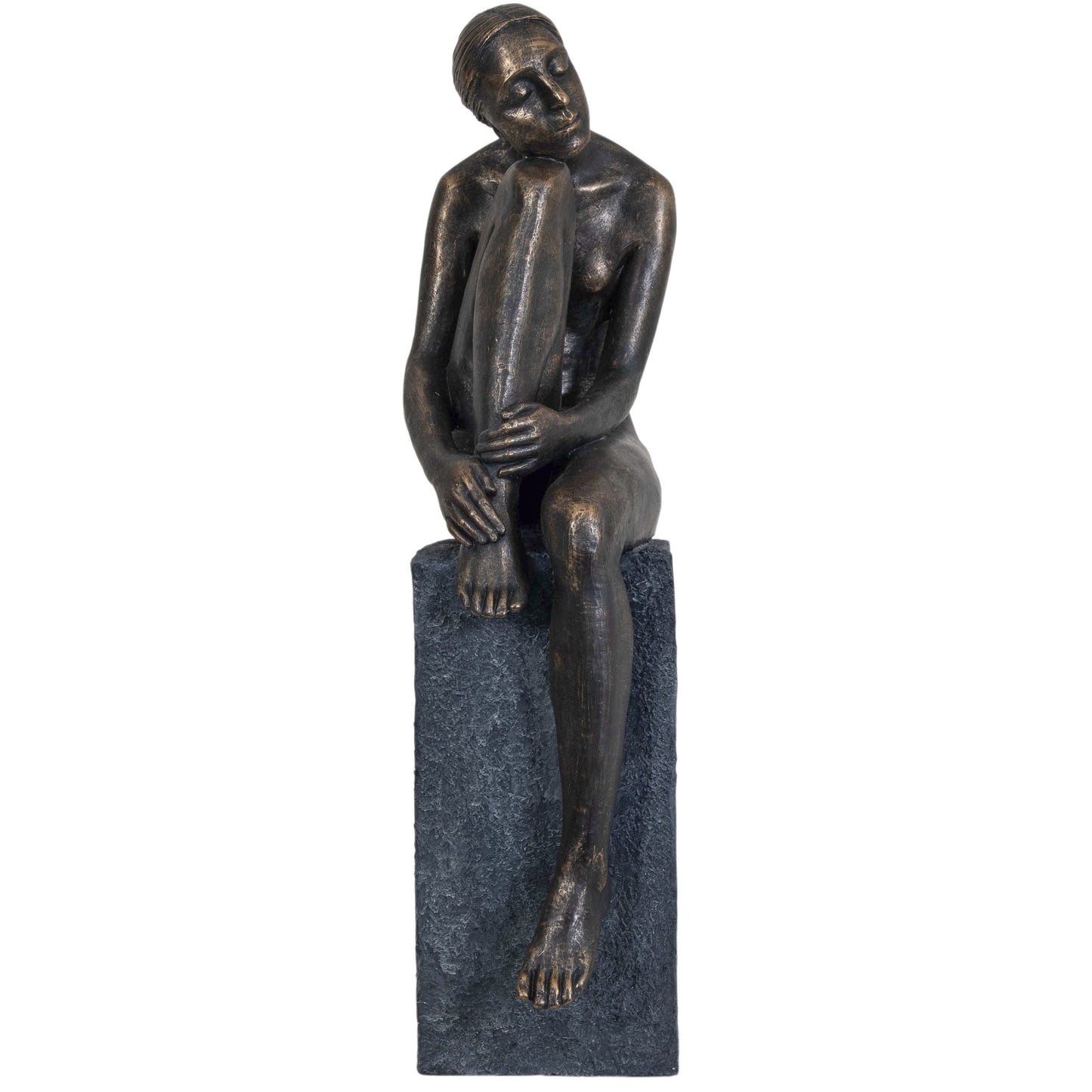 Large Thinking Lady Sculpture