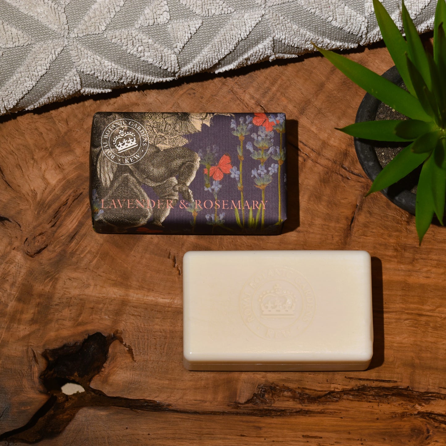 Kew Gardens Lavender & Rosemary Soap Bar