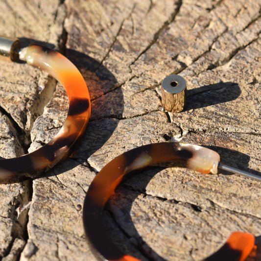 Lorena Small Hoop Earring - Neutral