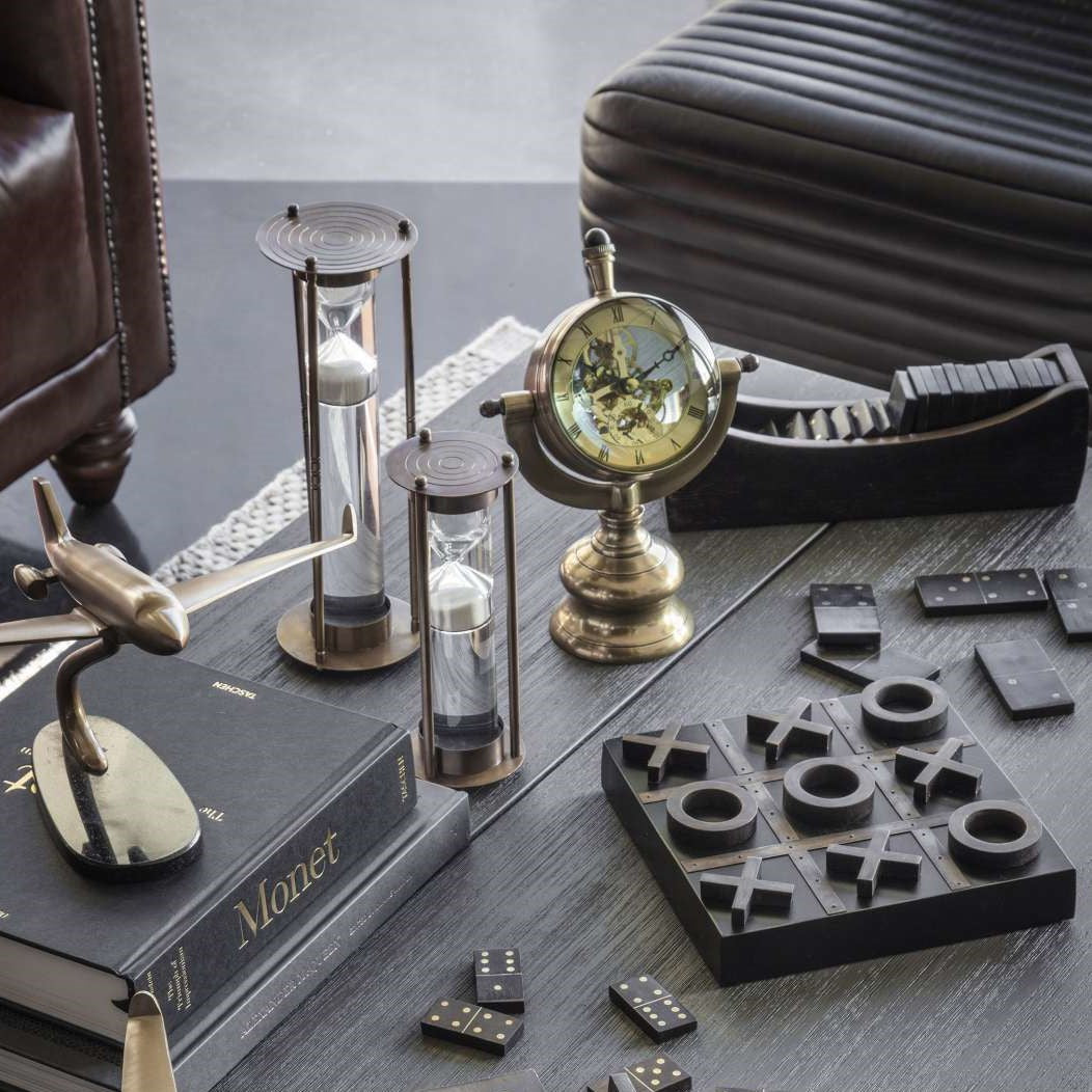 Magnified Skeleton Clock