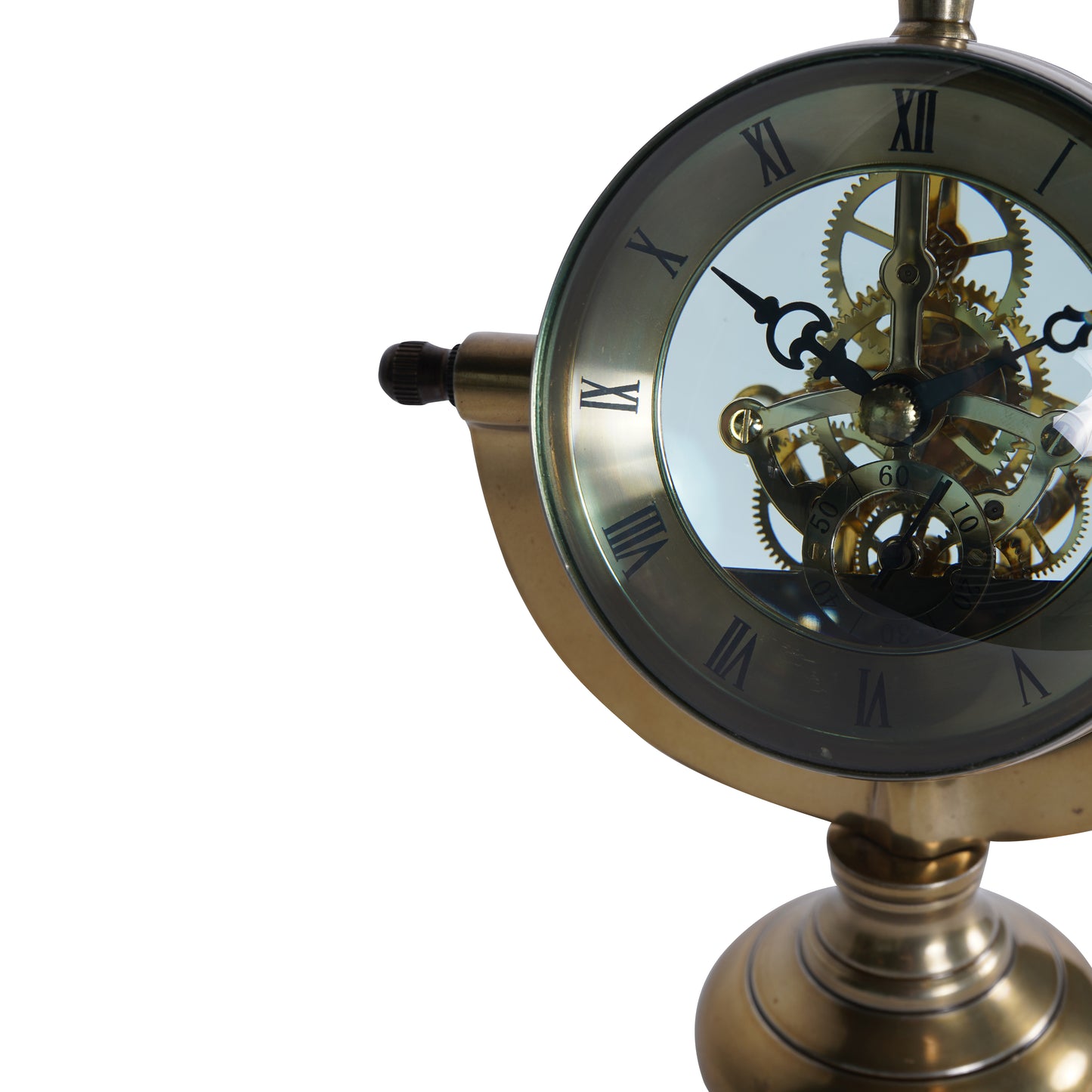 Magnified Skeleton Clock