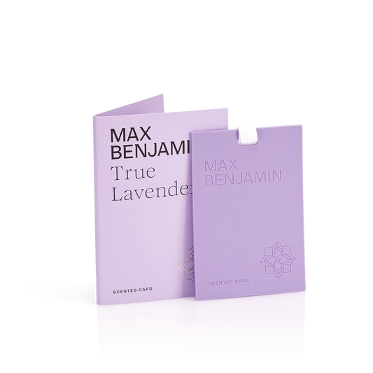 True Lavender Scent Card - Max Benjamin