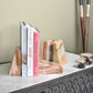 Solid Marble Bookends - Onyx