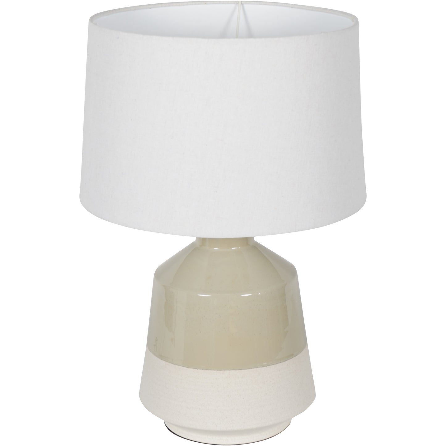 Dipped Glaze Pale Geen Table Lamp - Large