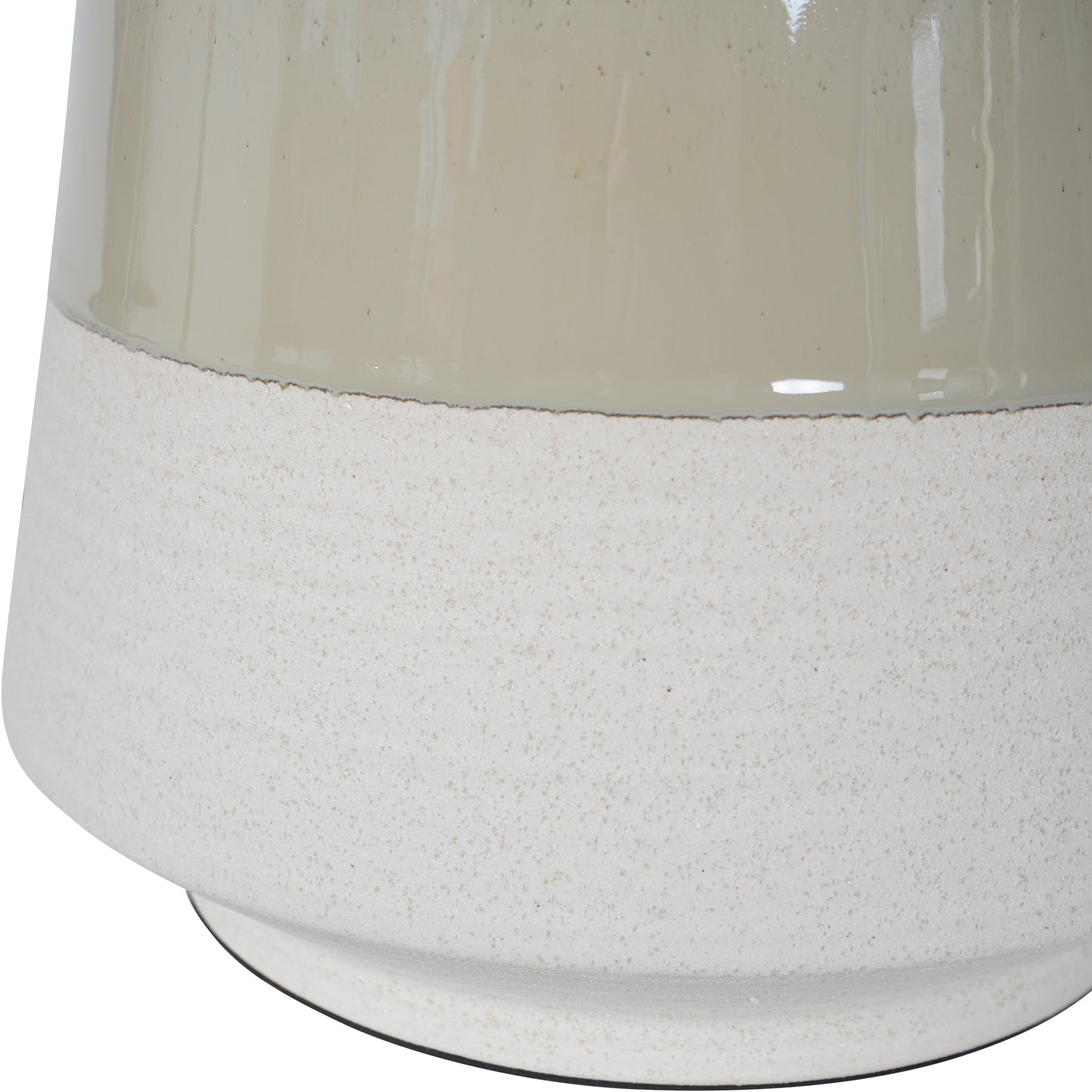 Dipped Glaze Pale Geen Table Lamp - Large