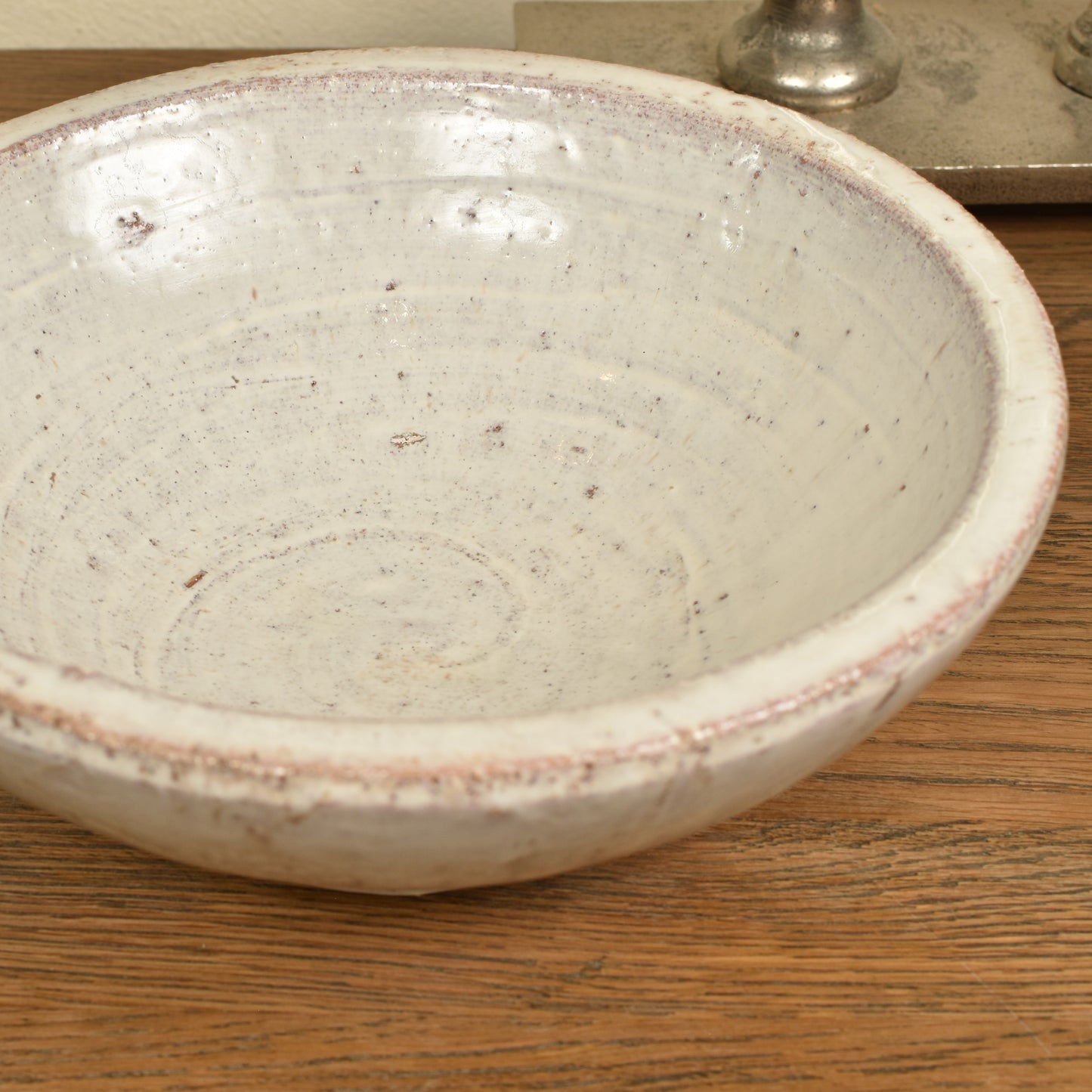 Small Rustic Glazed Dish - 22cm