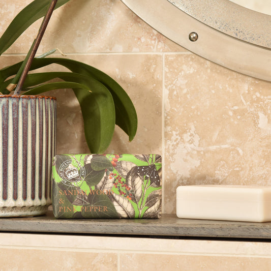 Kew Gardens Sandalwood and Pink Pepper Soap Bar