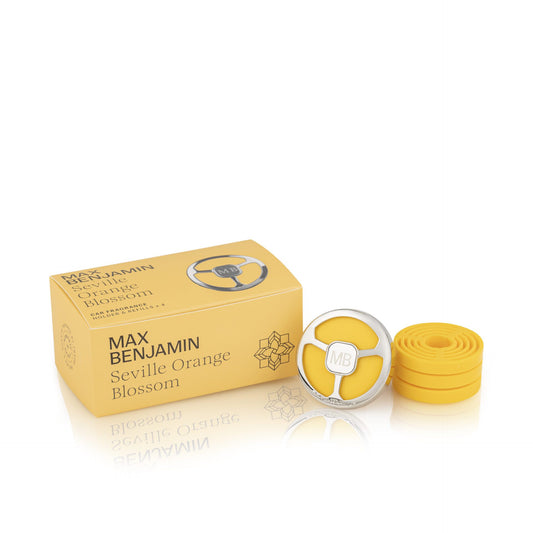 Seville Orange Blossom Gift Pack Car Fragrance - Max Benjamin