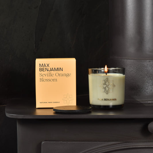 Seville Orange Blossom Candle - Max Benjamin