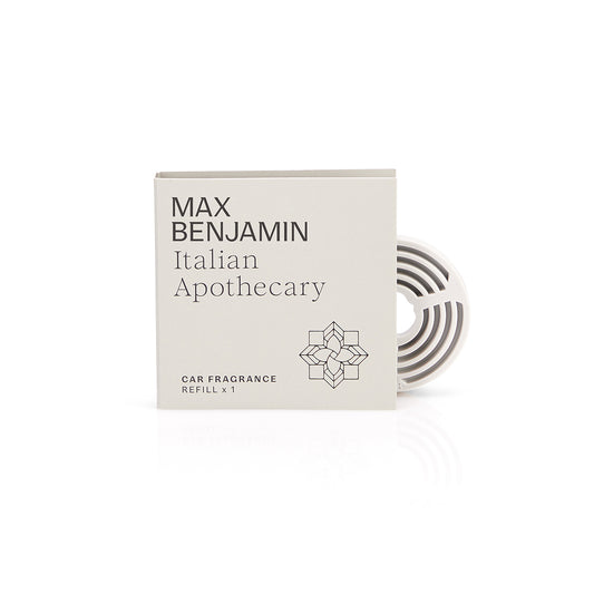 Italian Apothecary Refill for Car Fragrance - Max Benjamin