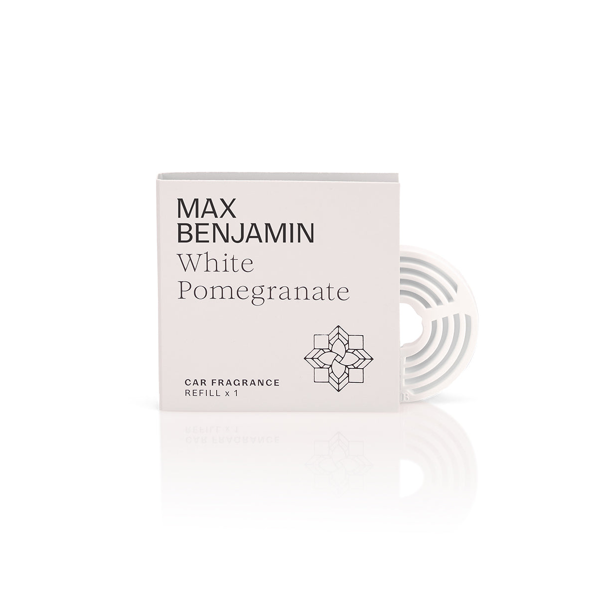 White Pomegranate Refill for Car Fragrance - Max Benjamin