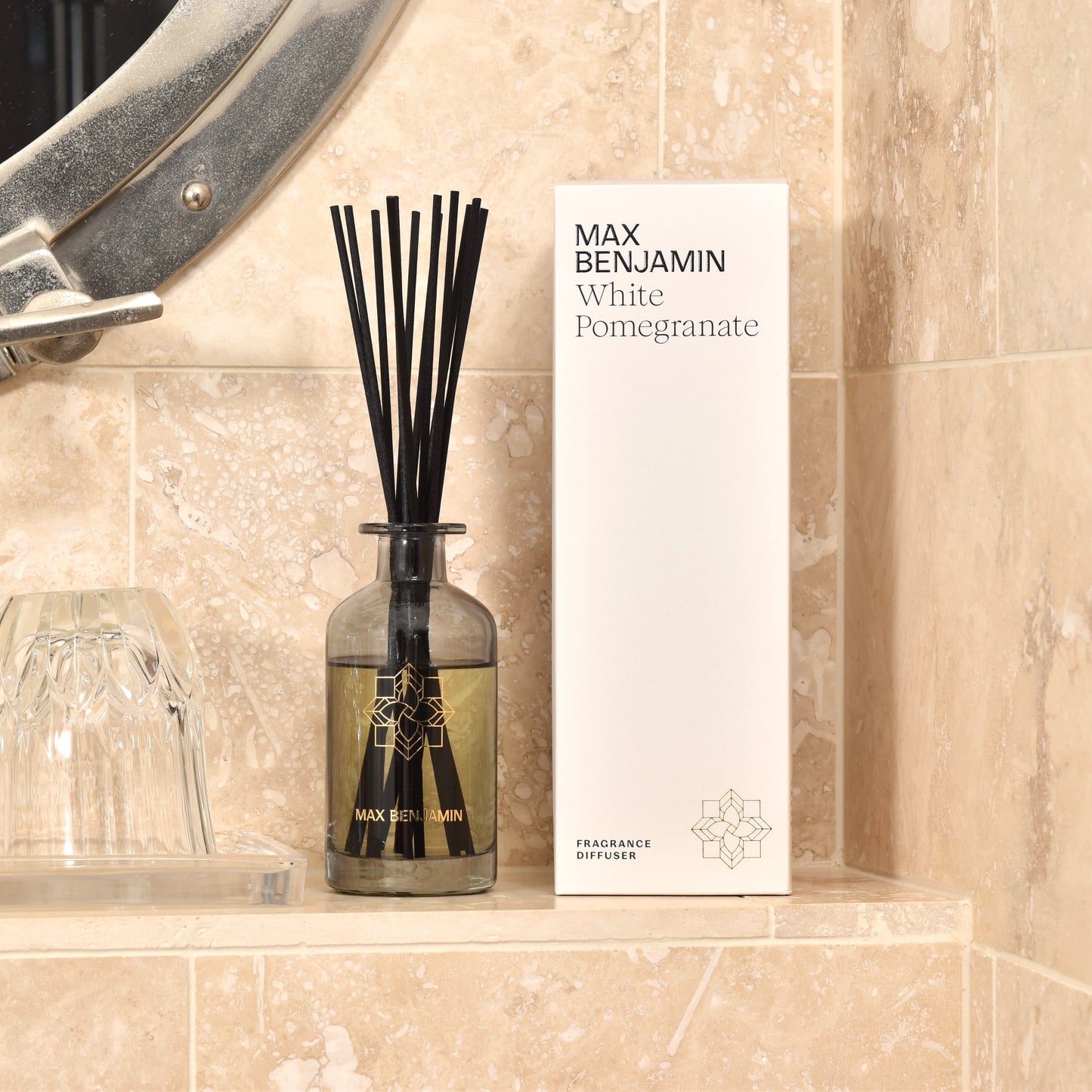 White Pomegranate Diffuser - Max Benjamin