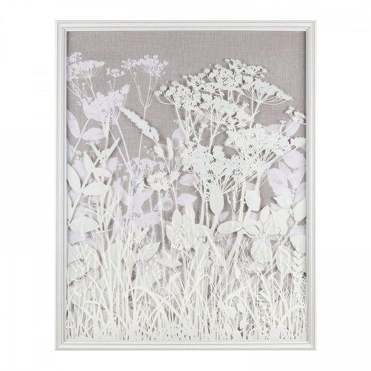 Wildflower Silhouette In Neutral