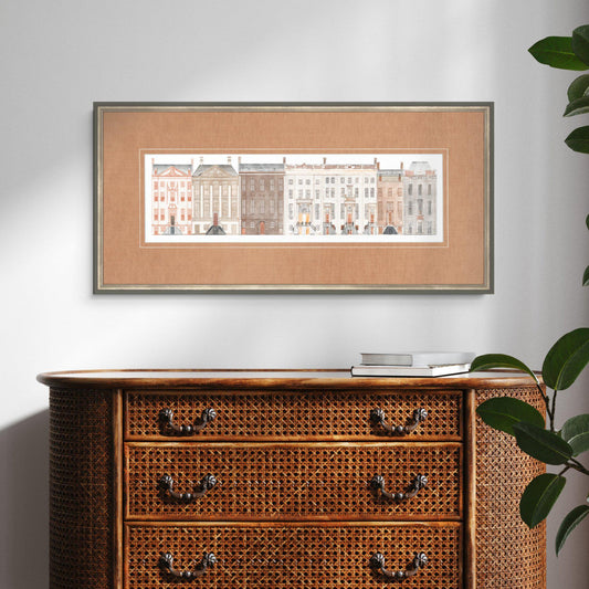 Architectural Drawing Framed Print