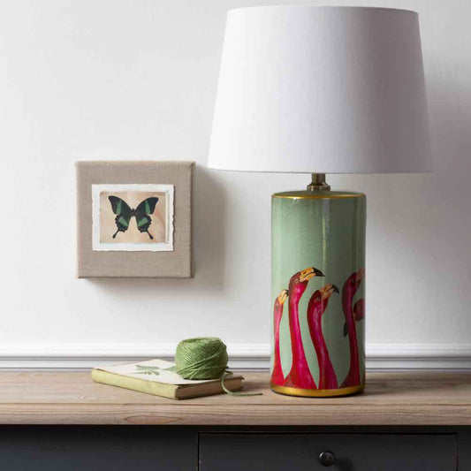 Flamingo Table Lamp With Shade