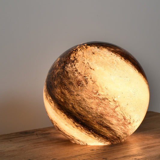 Quail Glass Lamp - Sphere Small