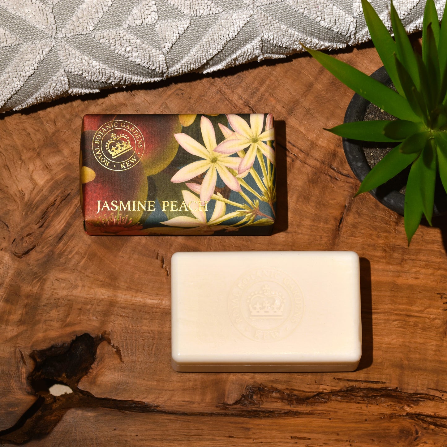 Kew Gardens Jasmine Peach Soap Bar