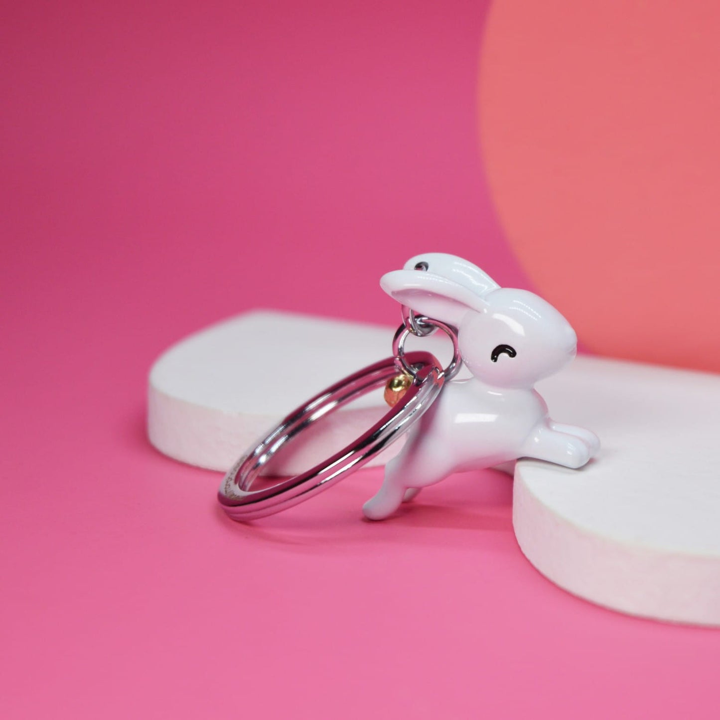 Bunny Rabbit Keyring