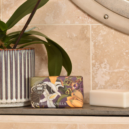 Kew Gardens Orchid & Vanilla Soap Bar