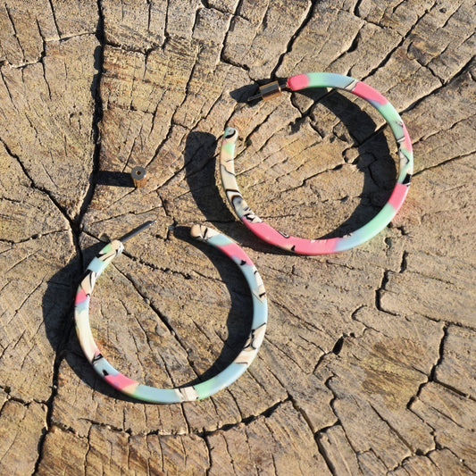 Levonna Large Hoop Earring - 80s Disco