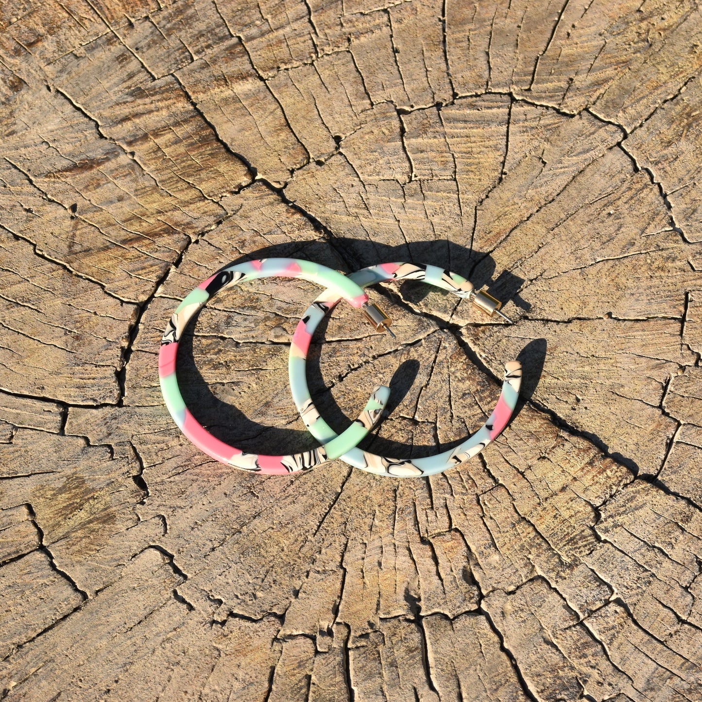 Levonna Large Hoop Earring - 80s Disco