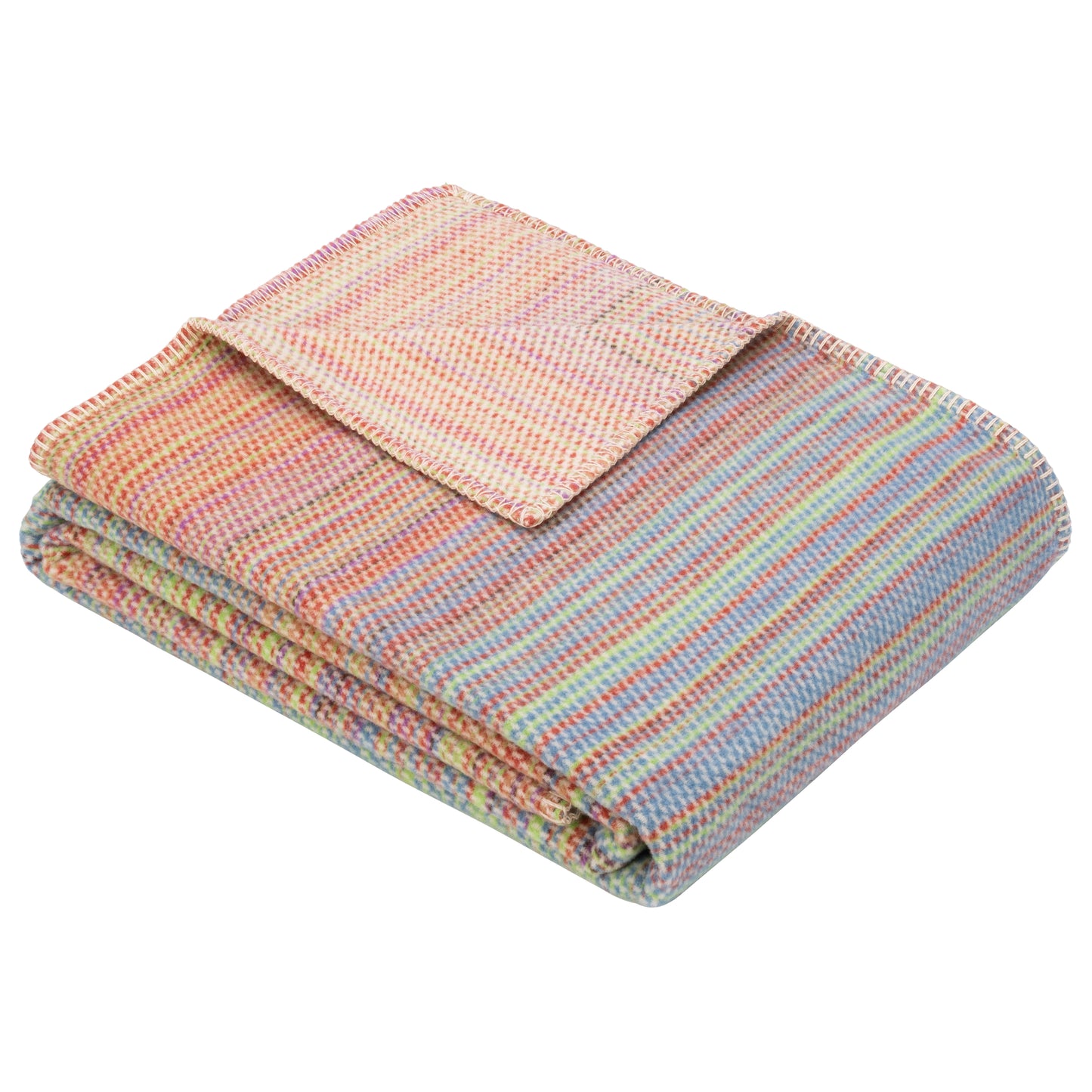Multi Colour Stripe Throw