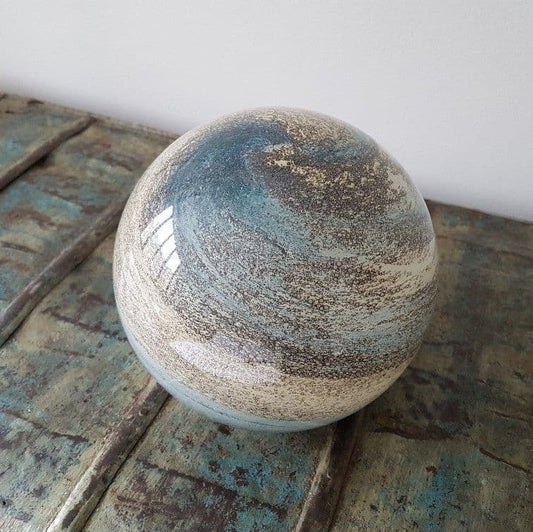 Sand & Sea Glass Lamp - Sphere Large