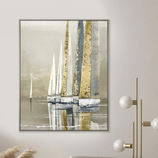 Golden Race Canvas Print