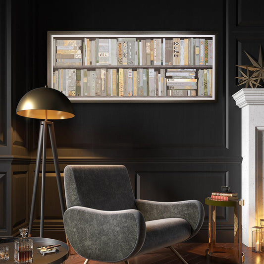 Library 3D Landscape Print