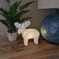 Scandi Deer Ceramic Lamp