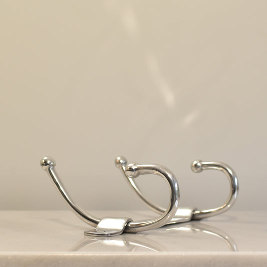 Silver Hat & Coat Hook - Twin