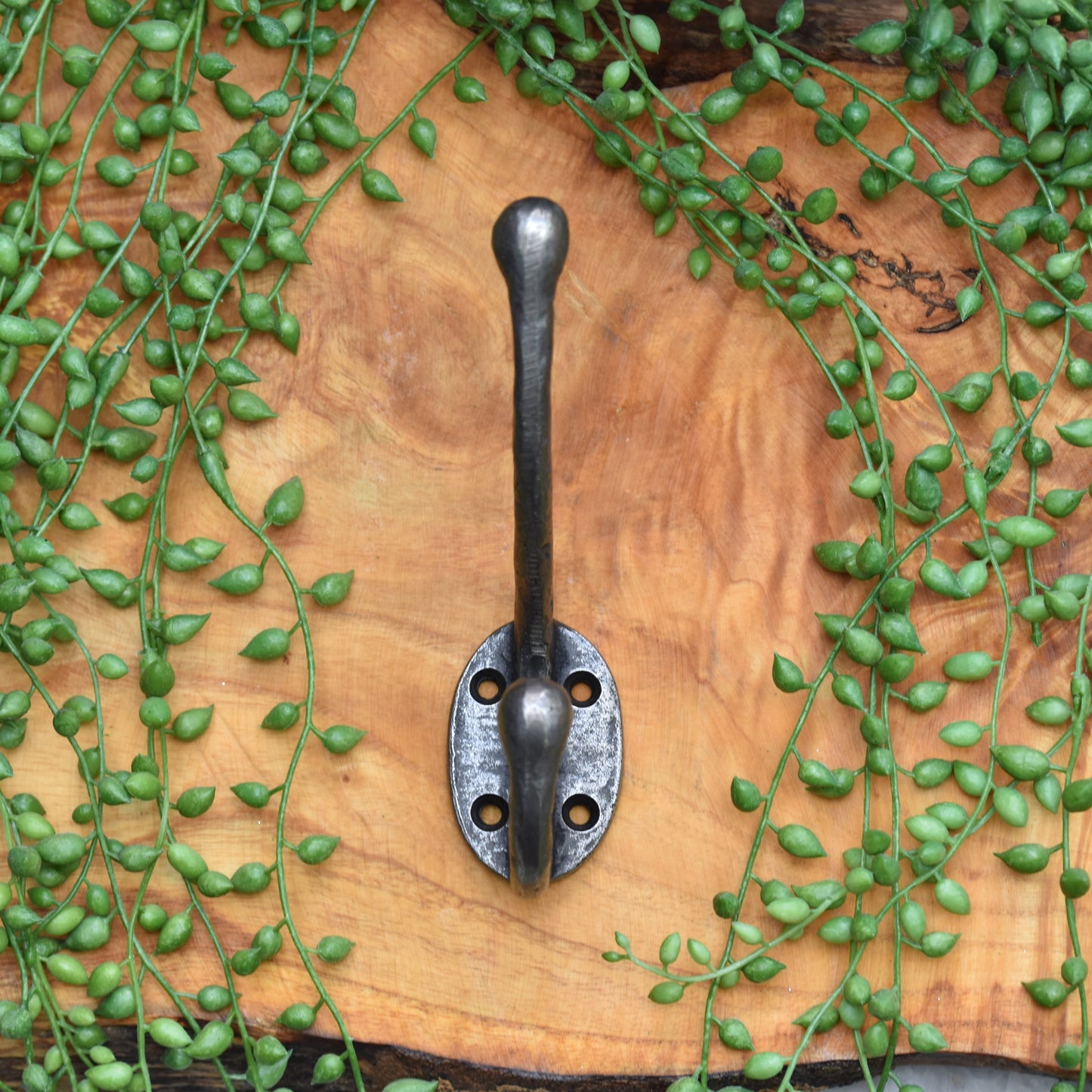 Hammered Finish Hat & Coat Hook