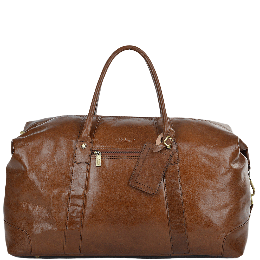 Luxury Leather Weekend Holdall - Two Sizes