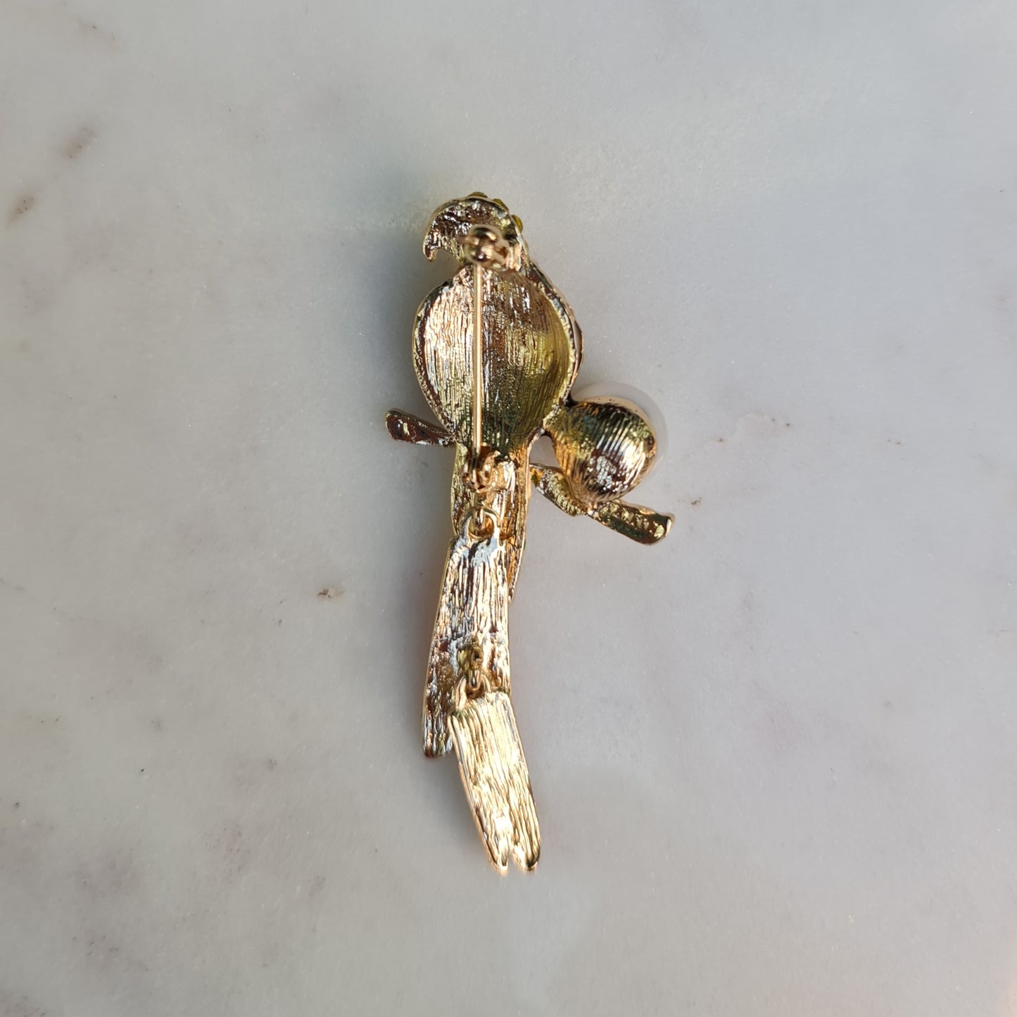 Parrot Brooch