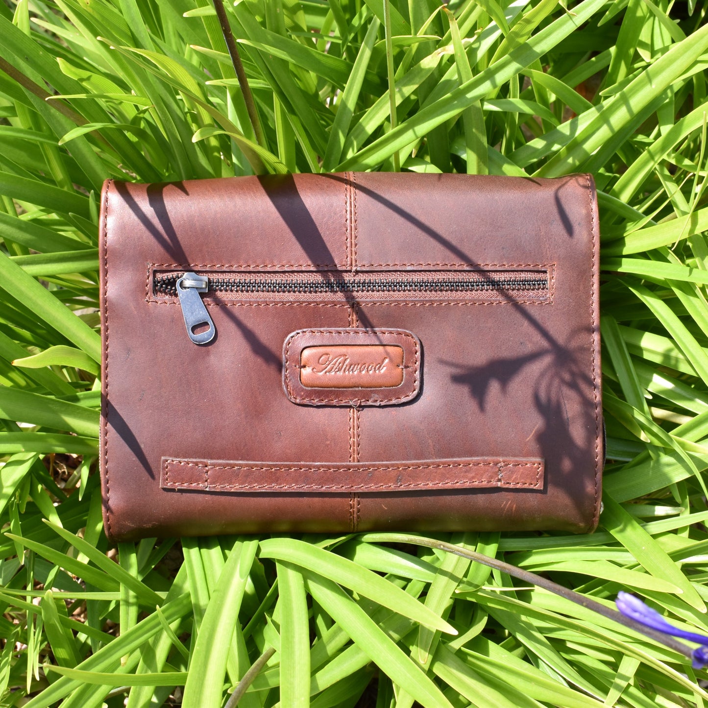 Luxury Leather Washbag