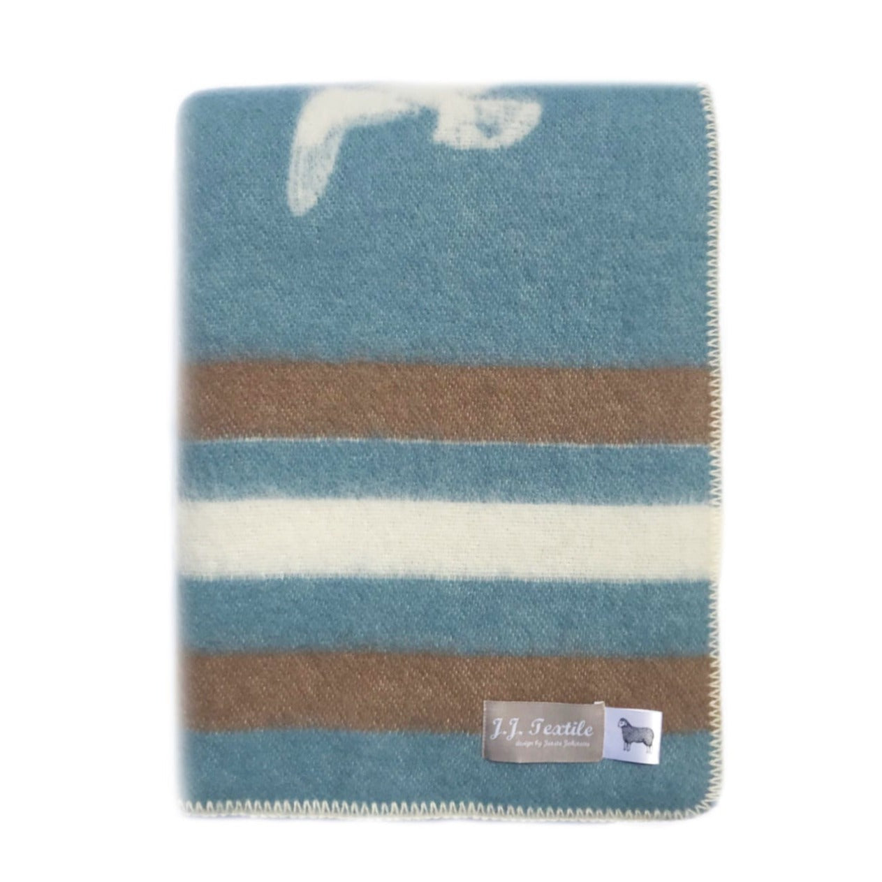 Gulls Blanket - Dusky Sky Blue