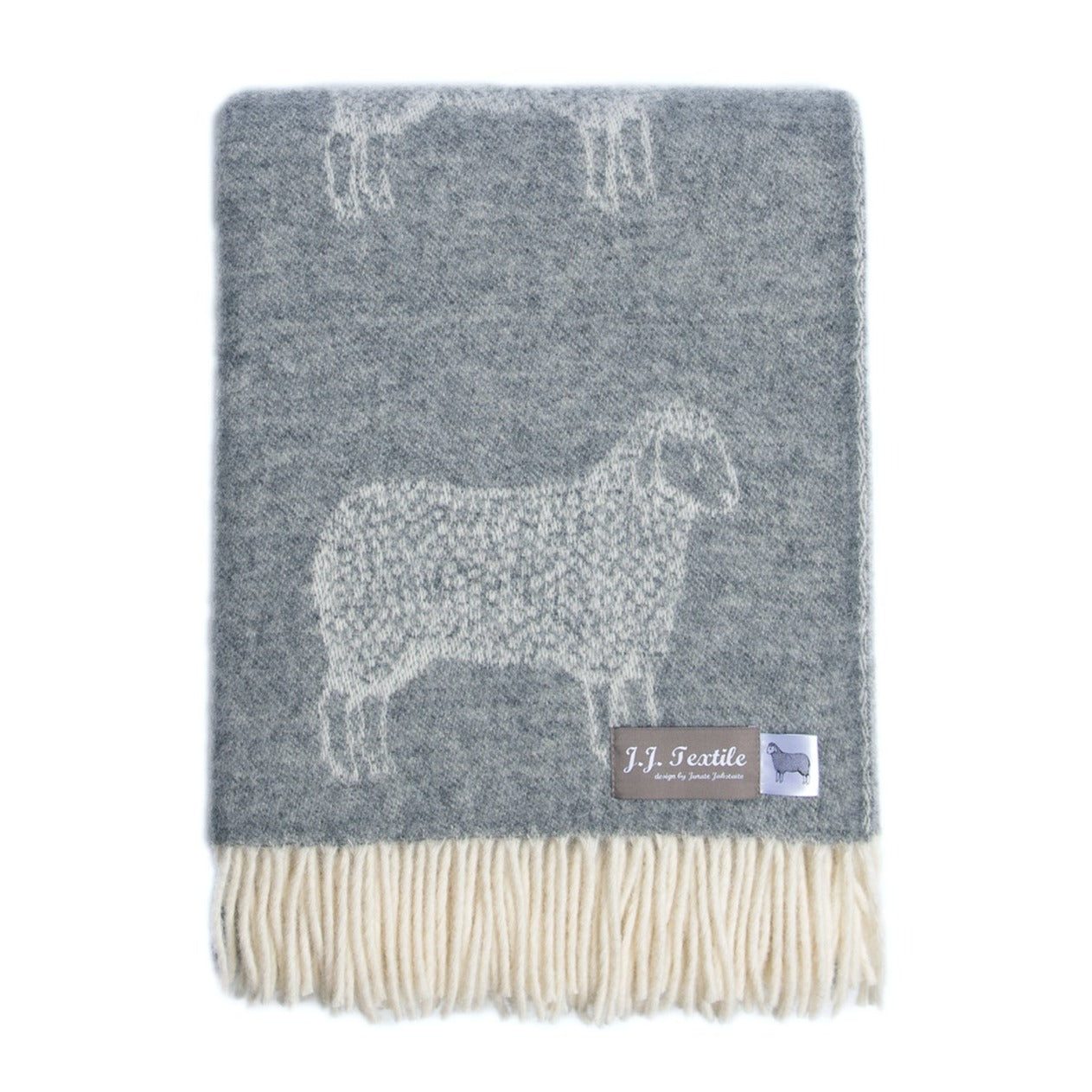 Sheep Throw - Grey