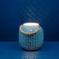 Ceramic Lantern Lamp - Turquoise
