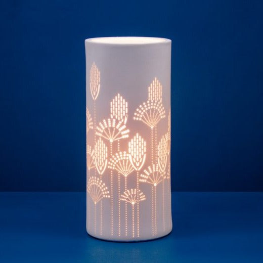 Wild Flower Porcelain Lamp