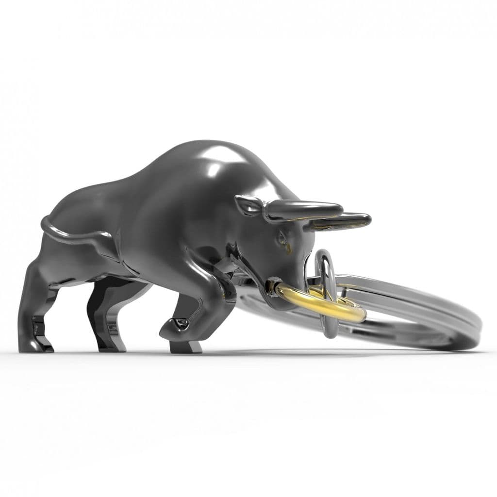 Black Bull Keyring