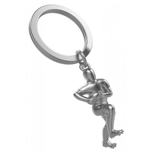 Rugby Player Keyring